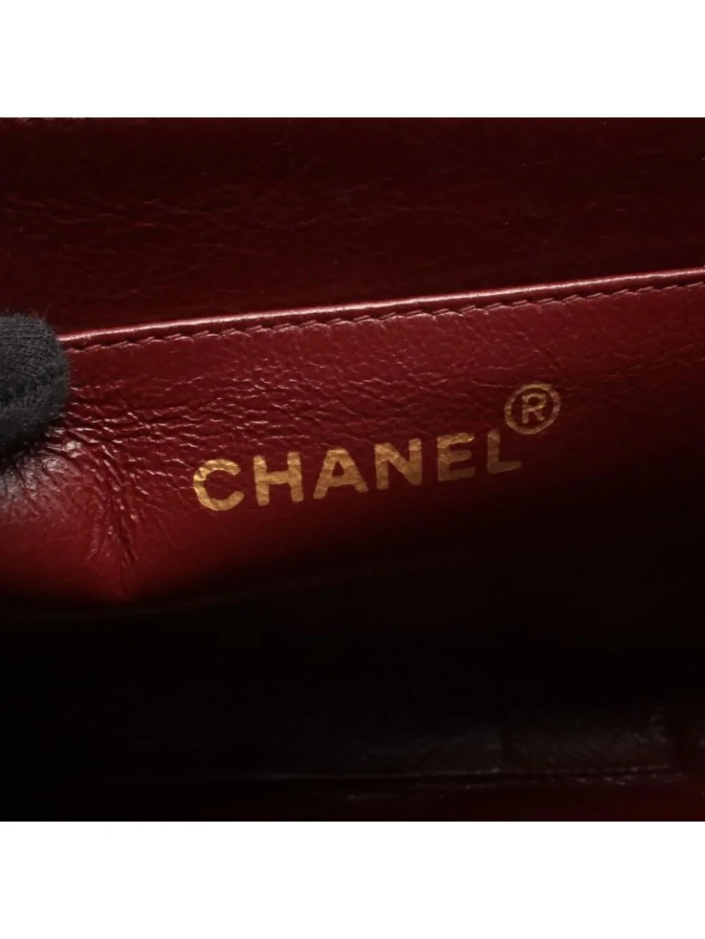 Chanel Shoulder Bag Maxi Quilted 34 Black Lambskin Chain